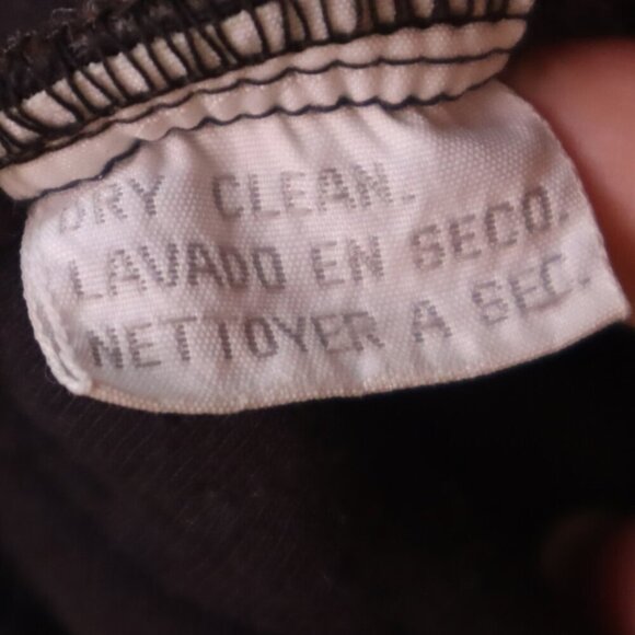 QUILTED VELVET COAT M Jones NY Vintage Velvet *FLAWED* Hooded Fall Winter Brown - Picture 7 of 9